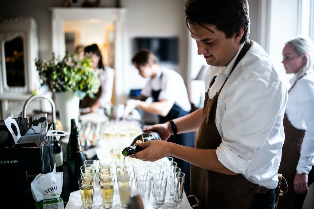 profesjonalna obsluga Catering świąteczny